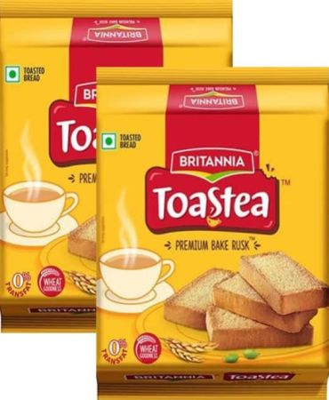 Britannia Toastea Premium Bake Rusk 218g ( pack of 2 ) Unique