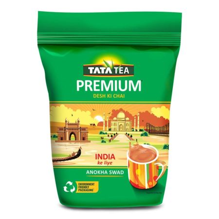 Tata Tea Premium Loose Leaves Desh Ki Chai Unique Blend Crafted For Chai Lovers Across India Black Tea 1Kg