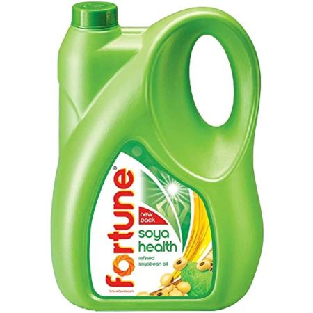 Fortune Soya Health, Refined Soyabean oil, 5L