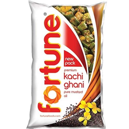 Fortune kacchi Ghani mustard oil 1 ltr